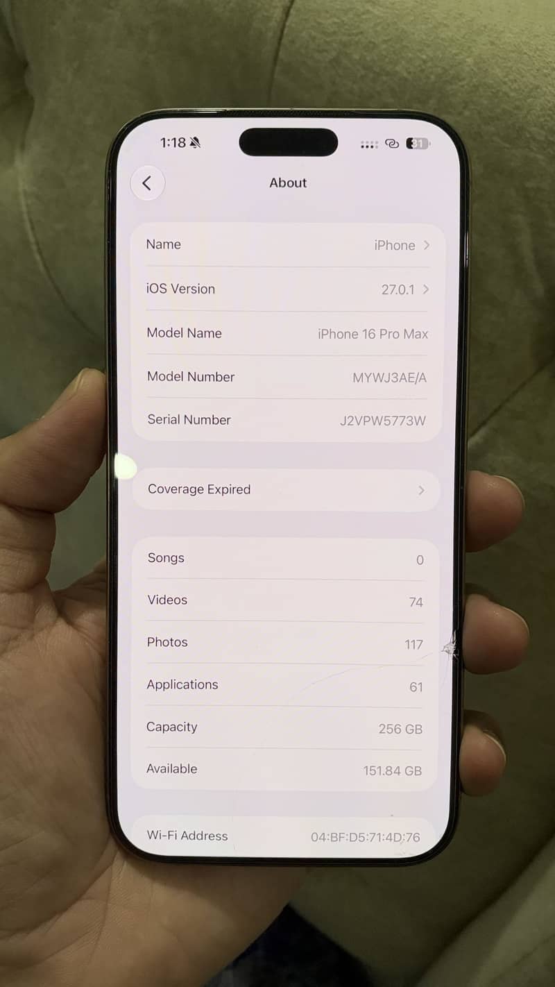 Apple iPhone 16 Pro Max 256GB Desert Titanium 6