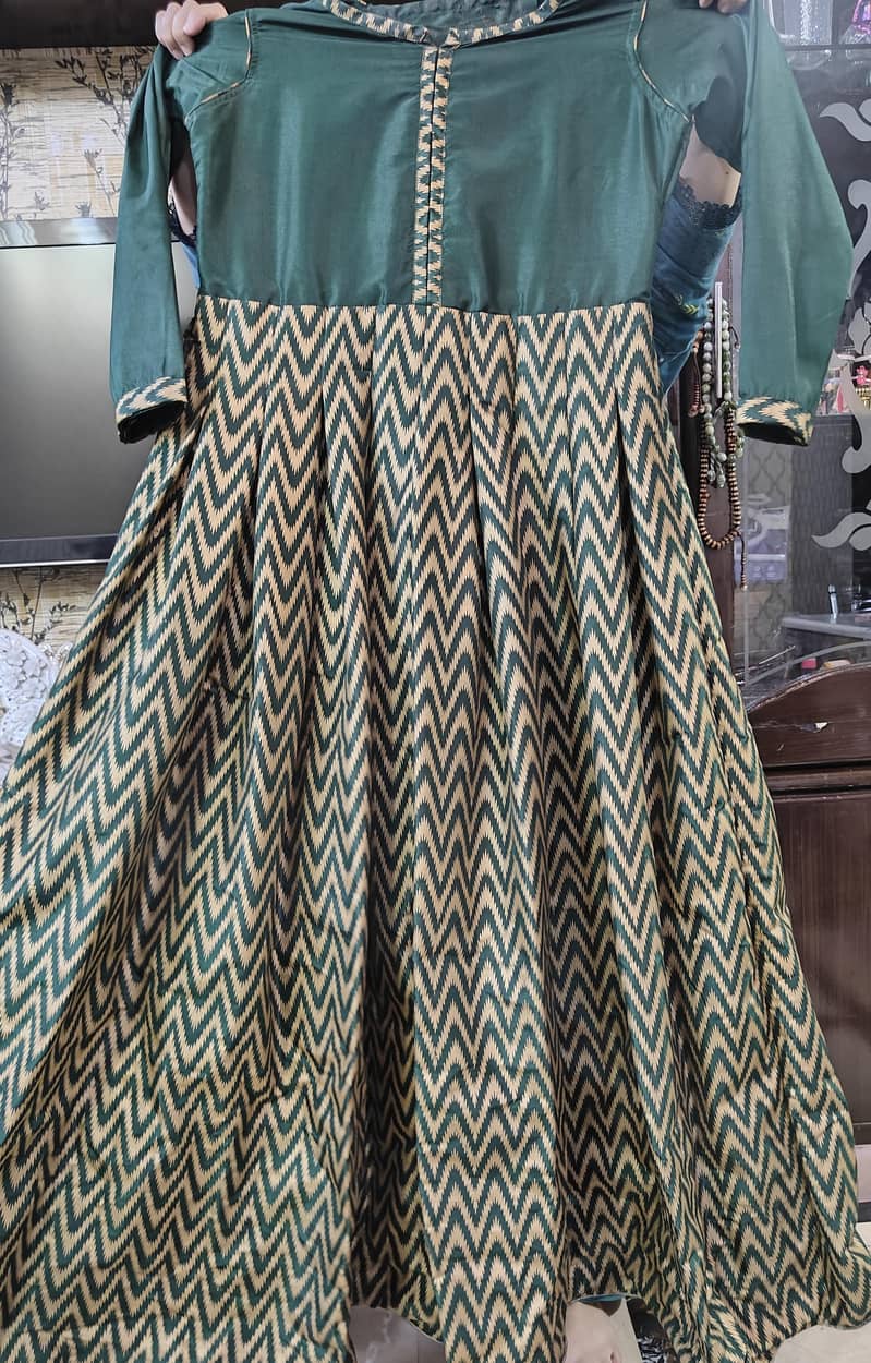 green silk maxi 0