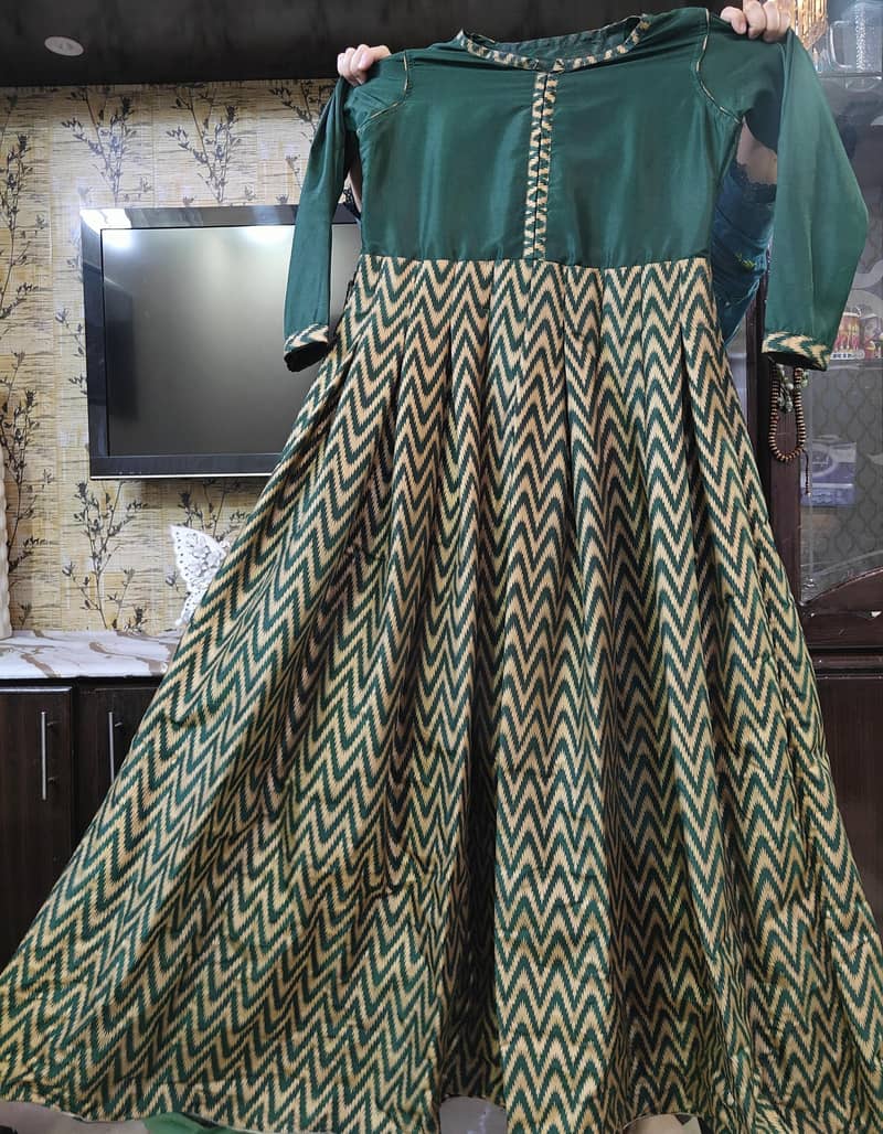 green silk maxi 1