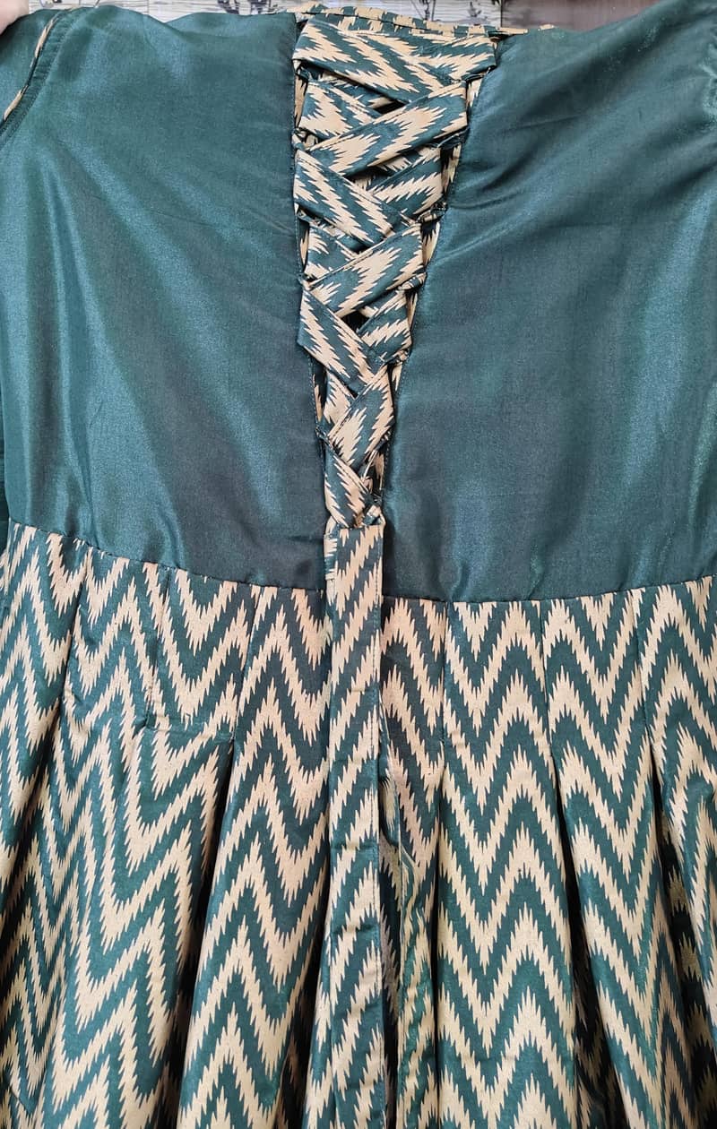 green silk maxi 3
