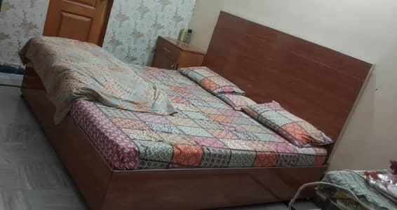 Double Bed With Mattress ( Medicated  )