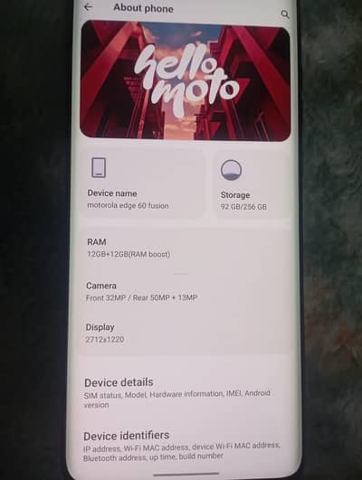 Motorola Edge