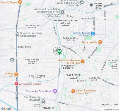 Prime 4-Kanal Commercial Plot Main Pine Avenue Road, Lahore