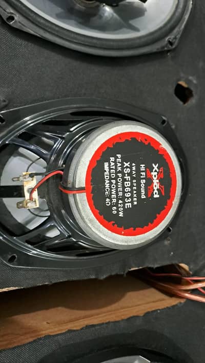 sony xplod original speakers
