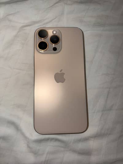 iPhone 16 Pro Max 1TB Desert Titanium – Bundle Rhode Case/2 Case NoPTA