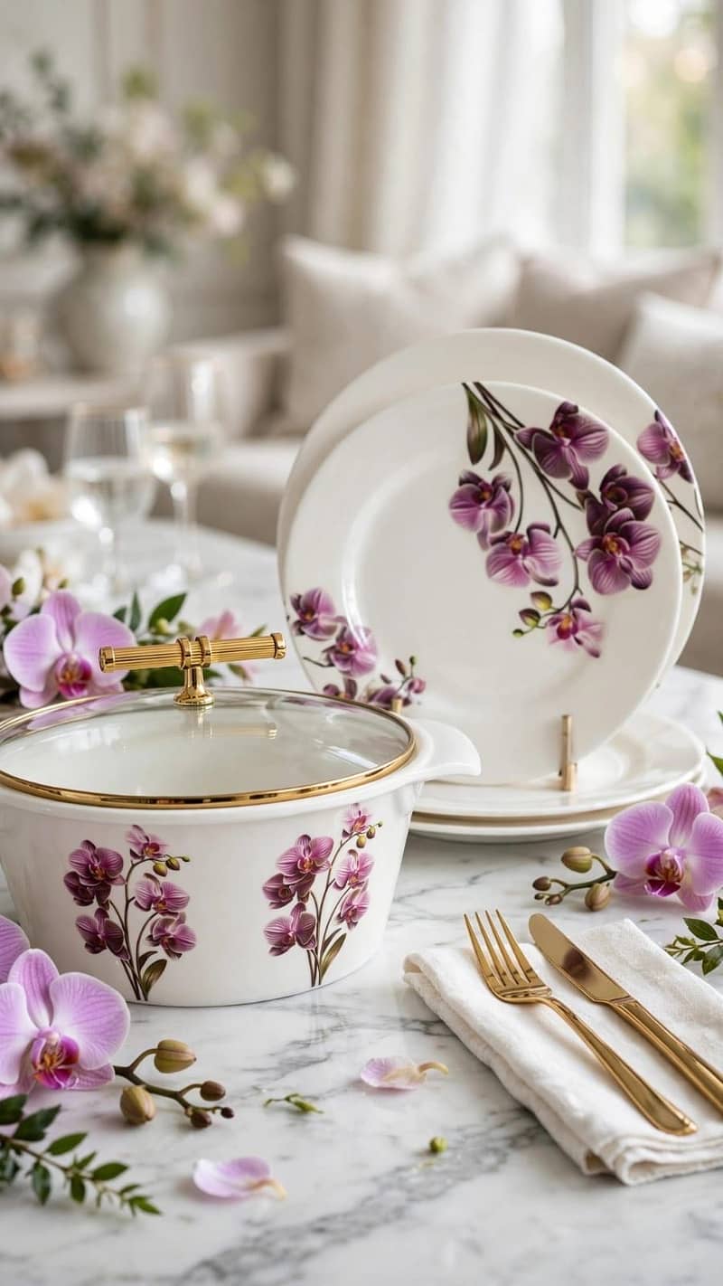 Phatar marbal dinner set 3