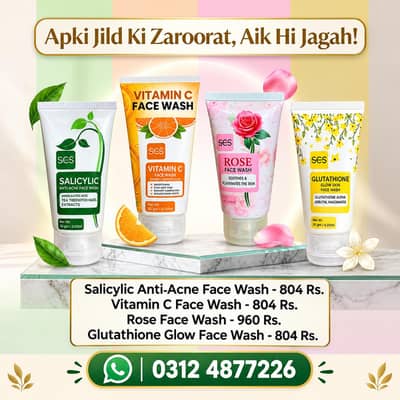 SCS face wash