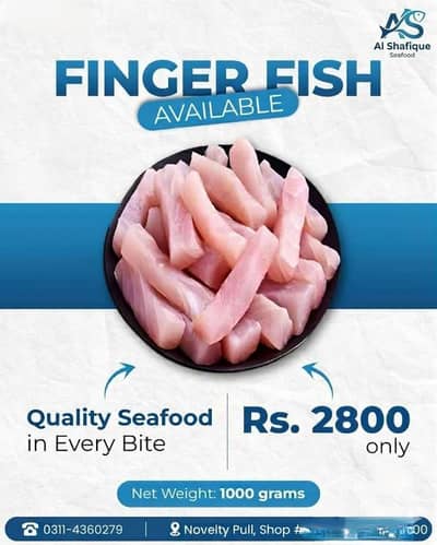 fresh soal finger fish available only 2800