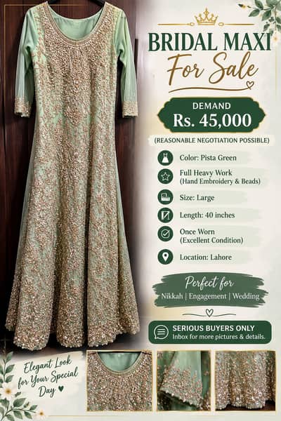 bridal maxi