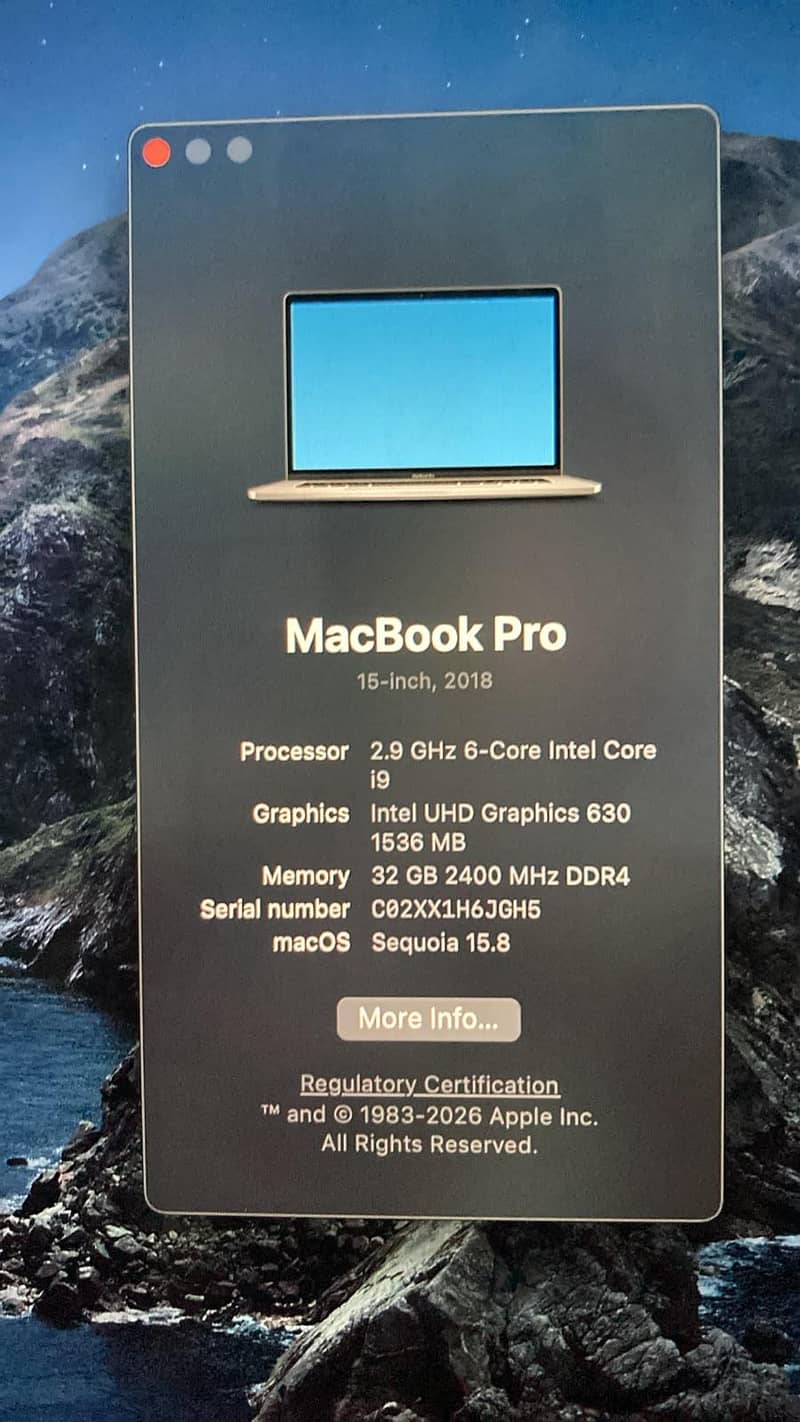 MacBook Pro 2018 Work Station 2