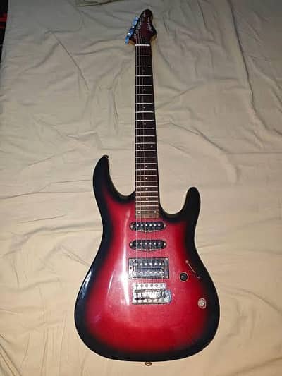 Aria Pro II Magna Series Electric Guitar – 9/10 Condition with Amp