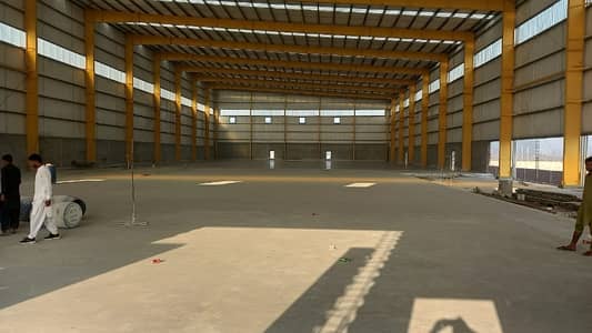 Factory available for Rent cover area 135000 at M3 industrial estate Sahianwala Faislabad