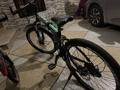 Foldable Mountain Bike (Hardly used)