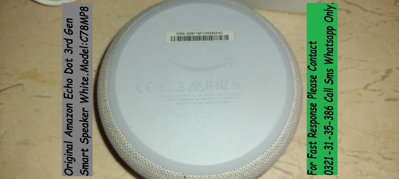 original amazon echo dot 3rd gen smart speaker 1