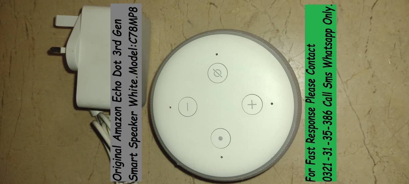original amazon echo dot 3rd gen smart speaker 2
