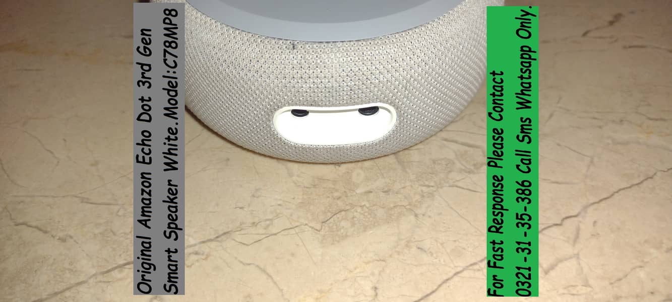 original amazon echo dot 3rd gen smart speaker 6