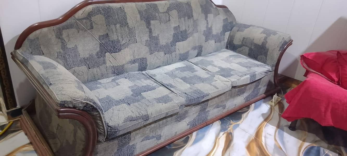 wooden sofa 1