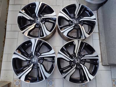 Honda 17" Alloy Rims + Rovelo 215/50 R17 Tyres | Civic | Urgent Sale