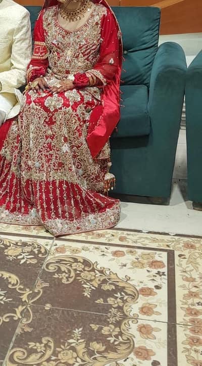 Barat lehenga Brand new condition only few hours wearing