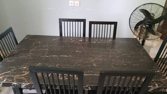 Dining table 6 chairs