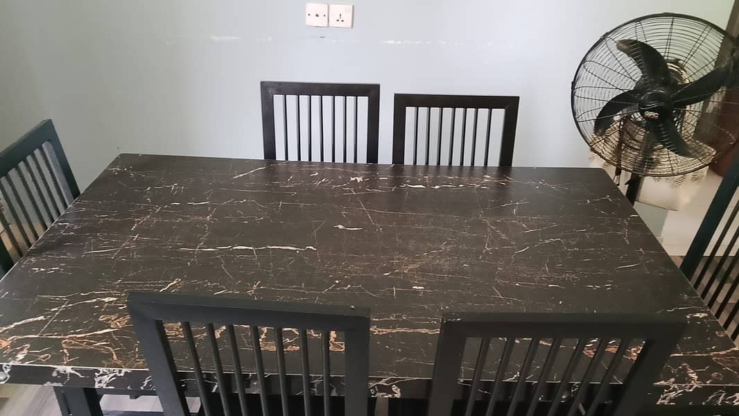 Dining table 6 chairs 0
