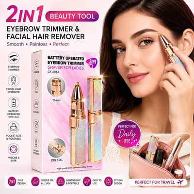 Flawless Hair Remover 2 In 1 Rechargeable