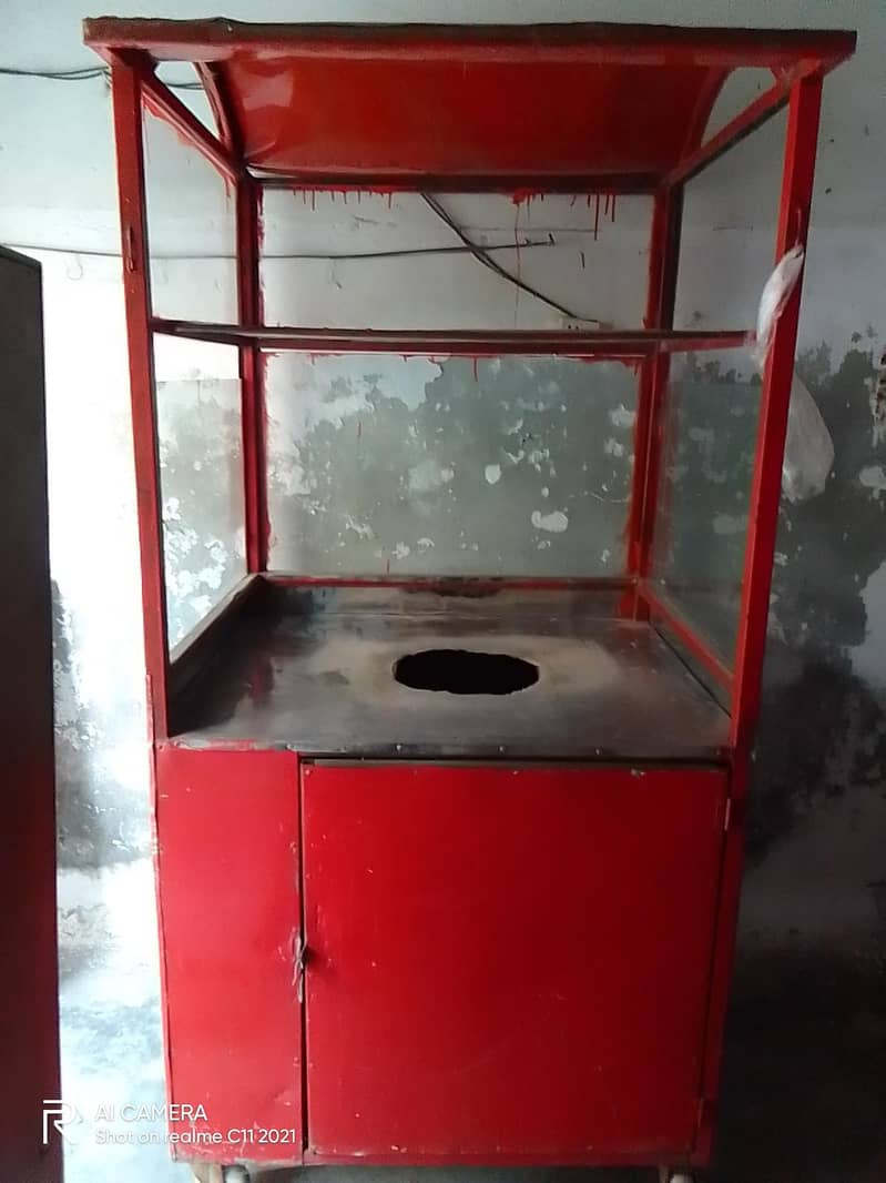 Roll samosa counter 0