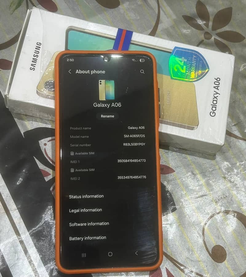 Samsung Mobile A06 5