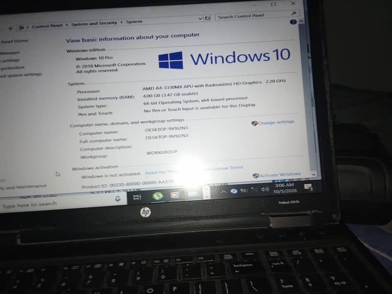 HP ProBook 6565b 2