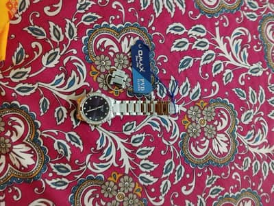 Brand New OMAX Ladies Watch - Premium PVD Plated Design (Unused).