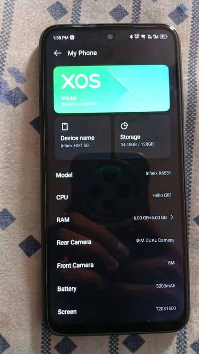 Infinix Hot 50i