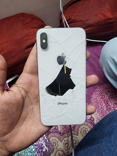 Apple iPhone X back break only