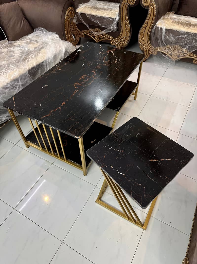 Sofa Set 7 Seater With Tables 6