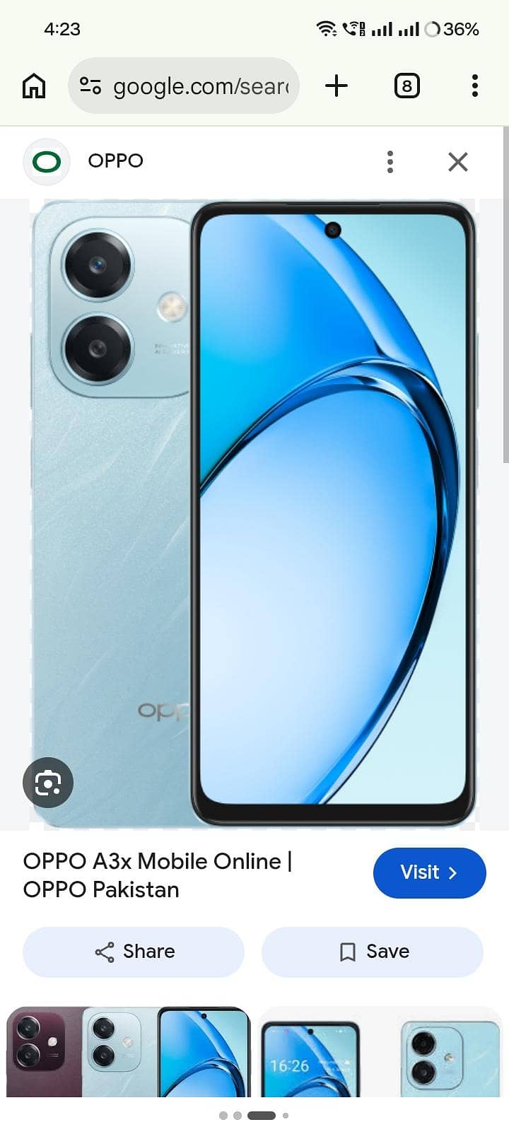 OPPO A3x 0