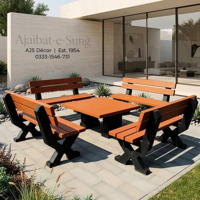 Premium Garden Bench / Park Benches / Lawn Chairs / Fountain / Planter