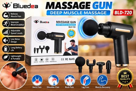 BLD-720 Massage Gun – Deep Muscle Massager