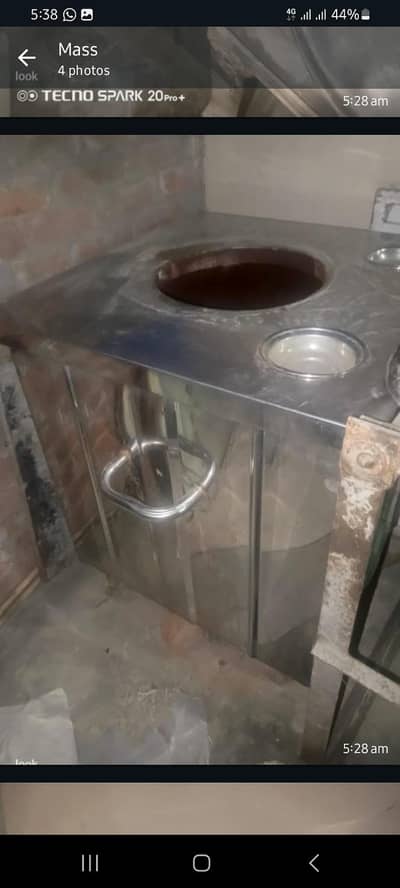 Steel Tanddor Like new