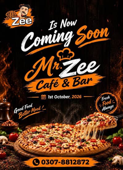 Pizza chef ki need ha. fast food ka Kam bhe aata ho.