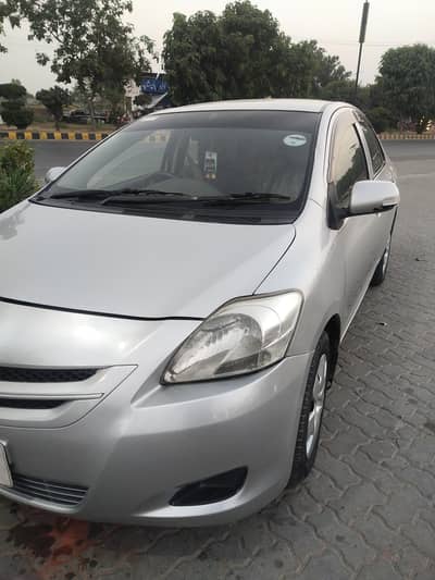 Toyota Belta 2010/13 Model Silver Colour