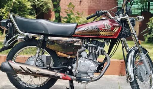 Honda cg125 special edition golden 2025
