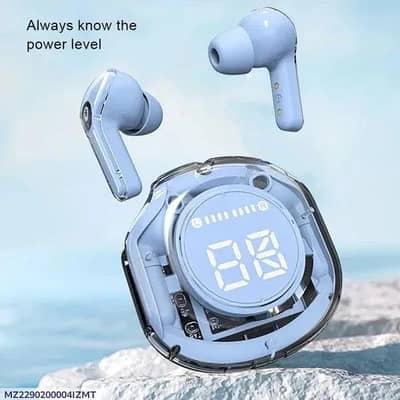 Wireless Bluetooth 5.1 Earbuds with Digital Power Display