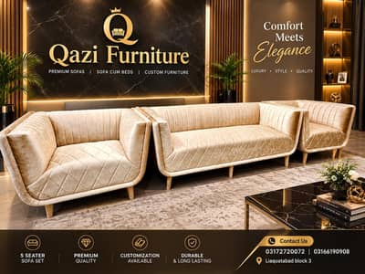Sofa set | sofa cumbed | L shape corner | coffee chairs set