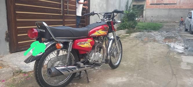 CG 125 Red Colour