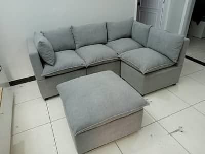 L shaped sofa set