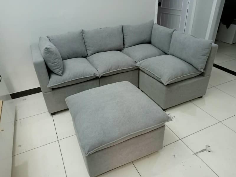 L shaped sofa set 0