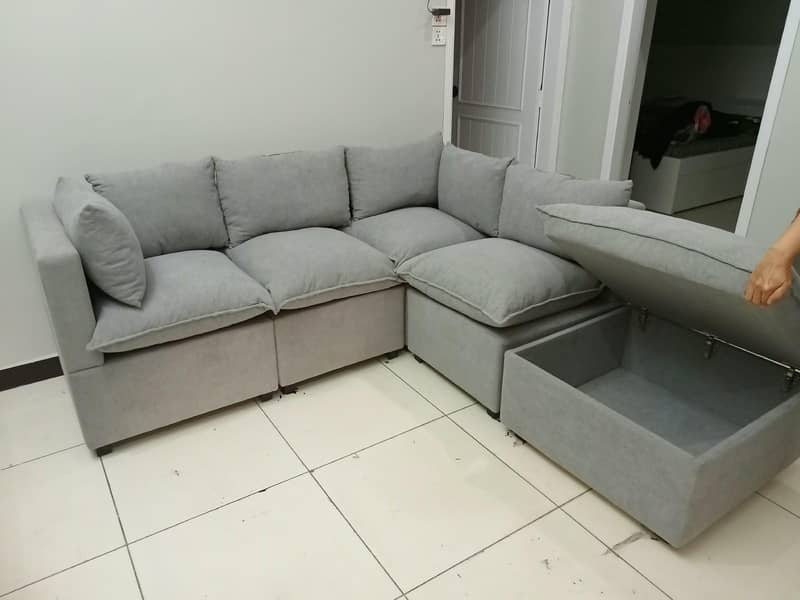 L shaped sofa set 2