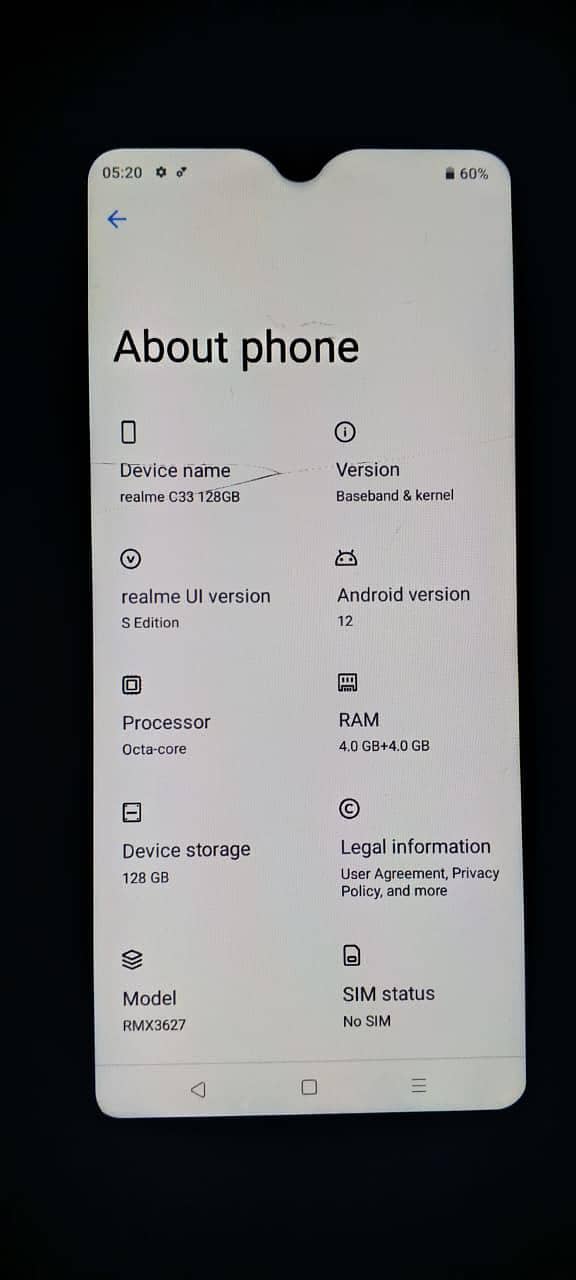 Realme C33 0