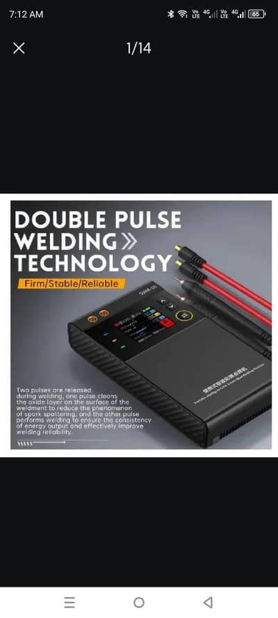 FNIRSI SWM-10 Handheld Battery Spot sports Welder Portable Welding
