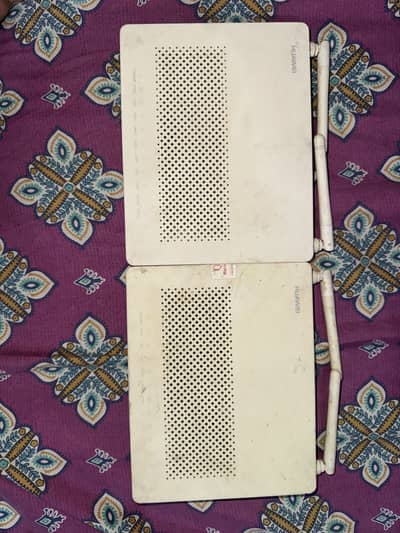 Huawei Fibre and Tenda router