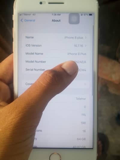 Apple iPhone 8 Plus 64 Gb pta improved
